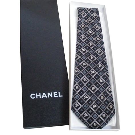 chanel tie box|Chanel ties for men.